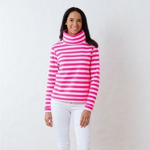 NWT Dudley Stephens Park Slope Neon Stripe Fleece